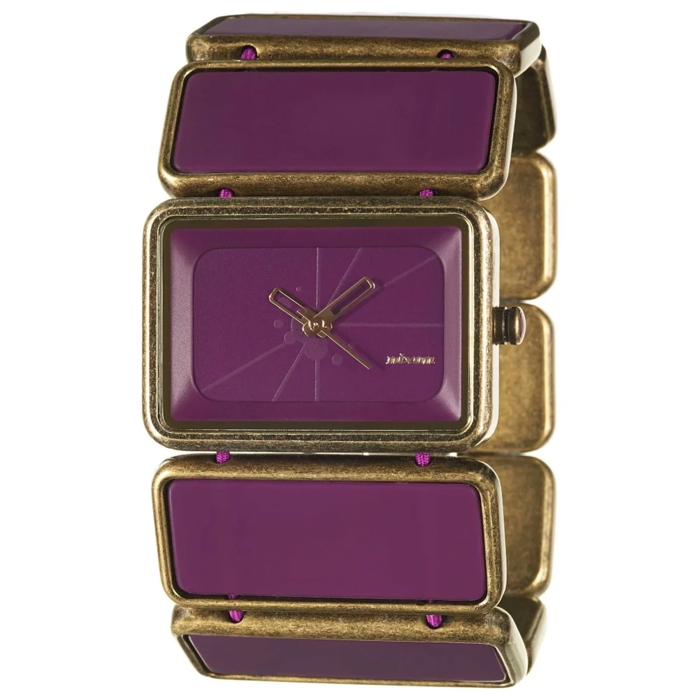 Nixon The Vega Quartz Women's Watch Purple New In Box